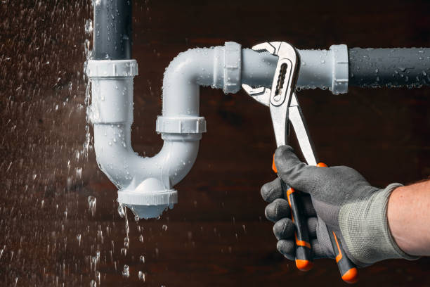Professional Sewer Line Repair technician working in Wake Forest, NC